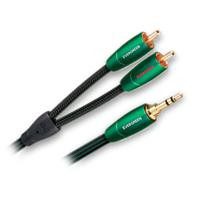Cable RCA a 3.5mm Audio Quest EVERGO1MR 1M / estéreo / verde