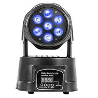 Cabeza Movil ALIEN PRO BABY WASH 7 Leds Fuente de Luz