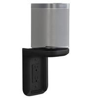 Soporte de pared SANUS WSOS1-B1 Negro/para Sonos One y PLAY 1