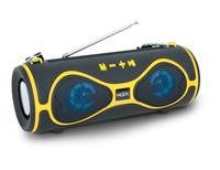 Bocina Bluetooth MISIK MS210A Amarilla/TWS LED/USB/SD/FM