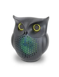 Bocina Bluetooth Búho MISIK MS295 Negro / Bluetooth / TWS /LED