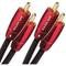 Cable Golden Gate AUDIOQUEST GOLDG01R Rojo/RCA a RCA/1 M