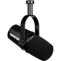Micrófono para Podcast SHURE MV7-K Negro/modo auto level/Dinámico