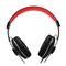 Audífonos de diadema MISIK MH600B-R Negro-Rojo/Manos libres/Alámbricos