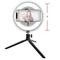 Aro de luz Led  VIVITAR VIVRL8KIT Negro/3 niveles de luz