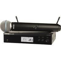 Micrófono inalámbrico SHURE BLX24R-B58 de Mano/Supercardioide/Dinámico