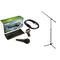 Micrófono dinámico SHURE PGA58-BTS cardioide/tripie/cable/glam,Set de micrófonos inalámbricos SHURE BLX188-CVL Cardioide/2 Micr