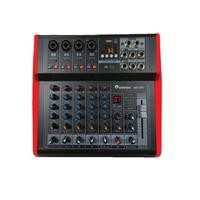 Mezcladora Amplificada SOUNDTRACK MIX-6PC 6 Canales/150W x2 /Phantom