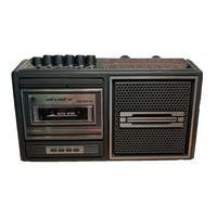 Radiograbadora Akustic AK-6003U Negro Cassette/SD/USB