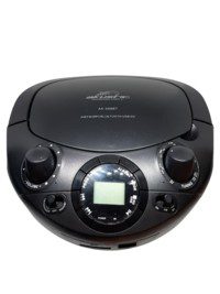 Radiograbadora AKUSTIC AK-488BT Negro Bluetooth/USB/CD
