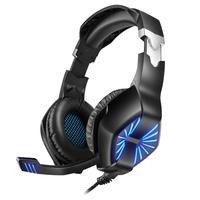 Audífonos Gamers Misik MH611 Negro/Con Micrófono/3.5mm/USB