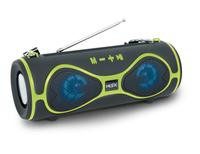 Bocina Bluetooth MISIK MS210V Verde/TWS LED/USB/SD/FM