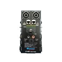 Probador de cables SOUNDTRACK CT-008 XLR/PLUG/RCA/SPEAKON/USB/RJ45