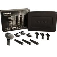 Kit de micrófono para batería SHURE DMK57-52 con Monturas y Estuche