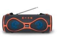 Bocina Bluetooth MISIK MS210N Naranja/TWS LED/USB/SD/FM