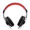 Audífonos de diadema MISIK MH600B-R Negro-Rojo/Manos libres/Alámbricos
