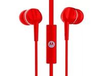 Audífonos intraurales MOTOROLA PACE-105RD Rojo/Manos Libres