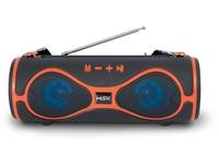 Bocina Bluetooth MISIK MS210N Naranja/TWS LED/USB/SD/FM