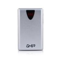 Batería de respaldo GHIA GAC-014 Plata 8000 mAh / Linterna