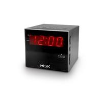 Radio Reloj Despertador MISIK MR420 AM/FM Con entrada Auxiliar
