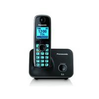 Teléfono Inalámbrico Panasonic KX-TG4111MEB Identificador de llamadas/Localizador de auricular/Manos libres
