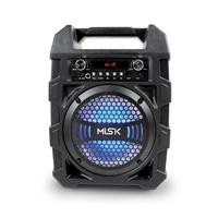 Bafle Amplificado MISIK MS215 Negro TWS Bluetooth 6.5"