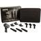 Kit de micrófono para batería SHURE DMK57-52 con Monturas y Estuche