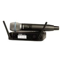Sistema inalámbrico SHURE GLXD24-BETA87 de mano/cardioide/frecuencias variables