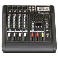 Mezcladora Amplificada Soundtrack MIX4AMP3 4 Canales USB