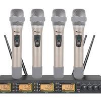 Sistema de micrófono inalámbrico Soundtrack STW-4000HH Frecuencias Variables UHF