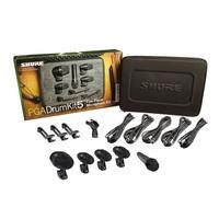 Micrófonos alámbricos SHURE PGADRUMKIT5 para percusiones/Dinámicos/Cardioides
